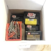 Box of Misc. Exterior Screws / Nails