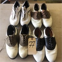 (4) Sets of Golf Shoes
