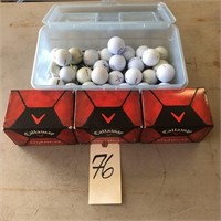 Golf Balls / Golf Tees