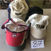 Box of Misc Caps & Hats