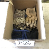Box of Misc. Work Gloves