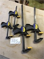 (4) Quick Grip Clamps