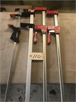 (4) Furniture Clamps
