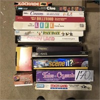 (2) Boxes Misc. Board Games
