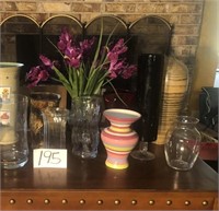 (3) Boxes Decorative Items / Flower Vases