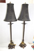 Wrought Iron Lamps 36"