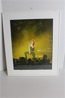 Signed Framed  Photograph  of Hayley Williams of