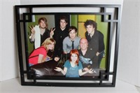 Signed Framed  Photograph  of  Paramore Rock Band