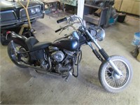 1952 harley davidson pan head FL motorcycle