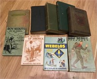 AKN Lot of 9 Boy Scout BSA Books and related