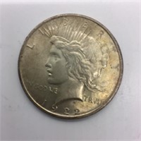 Nice 1922-P Peace Silver Dollar