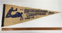 1950 NY Yankies American League Champs Pendant
