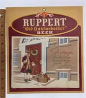 Calander Ruppert Beer 1941 Mint w/ Original Mailer