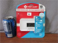 First Alert Carbon Monoxide Alarm