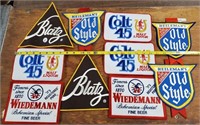 Blatz, Colt 45, Old Style, Wiedemann Patches