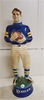 Kessler Whiskey Bottle, "The Football Player"