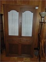 Lovely pie safe, primitive cabinet