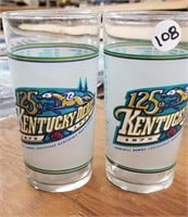 Kentucky Derby Glasses (2),  1999