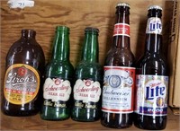 Beer Bottles, Miller Lite 2000 is full