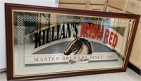 Kilian's Irish Red Mirrored Sign, framed