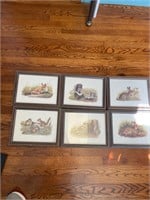 Set of 6 John Shaw Wildlife Prints