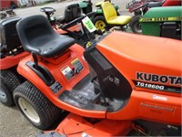lot 3168- Kabota TG186OG lawn tractor