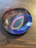 Enamel on Copper Small MCM Dish