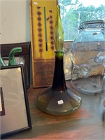 Blown Art Glass Decanter