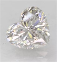 Certified 1.25 Ct Heart Cut Loose Diamond