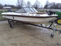 1978 Lund 15 ft. boat, Mercury 40 hp motor,