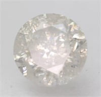 Certified 1.24 Cts Round Brilliant Diamond