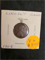 1911 S LINCOLN CENT--VG