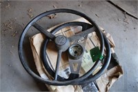 (2) Freightliner Steering Wheels