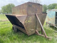 Cattle Feeder Single Axle