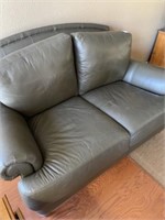 Ethan Allen Leather Love Seat