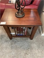 Pair of Matching Wooden End Tables