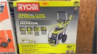 RYOBI gas pressure washer 3300psi