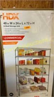 HDX 6 shelf storage unit