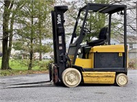 Yale ERC040 4000lb 48v Electric Forklift