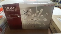 Home Decorators 9 Light Sputnik Style Chandelier