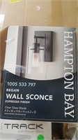 Hampton Bay Regan Wall Sconce Light