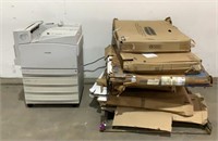 Lexmark Printer and Assorted Bank Boxes