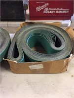 (25) PACIFIC ABRASIVES SANDING BELTS