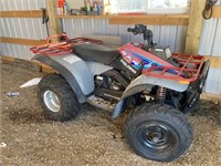 POLARIS 250 4X4 QUAD, NEEDS CARB WORK,