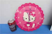 Hello Kitty Clock