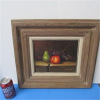 Wood Frame Picture 19X17