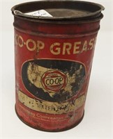 CO-OP Grease Can, 4 1/2" h