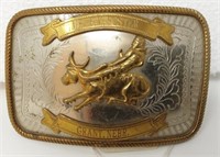 Rodeo Award Buckle, Mr. E.V. Foster Grant Nebr