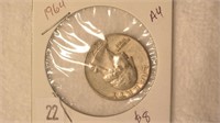 1964 Washington Silver Quarter - AU
