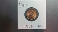 1906 Indian Head Penny -  PF-63 Condition